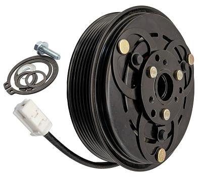 Муфта компрессора кондиционера Mazda 3 BL рестайлинг 1.6, Mazda 3 BM AEBA14, ALBA15 1.6 (2013-2014)