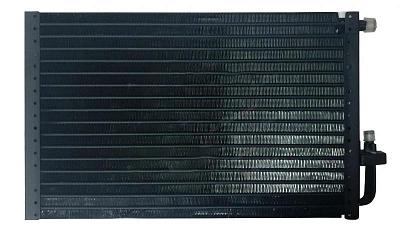 Радиатор, конденсор 14x23, 350x580x44мм