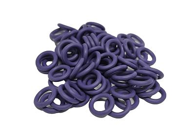 Комплект колец O-Ring 6.07x1.78мм, 100 штук, фиолетовые