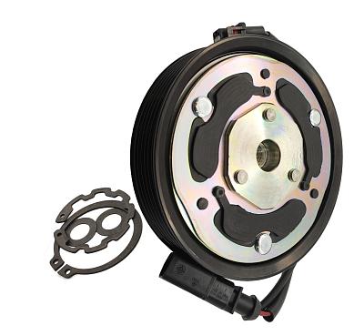 Муфта компрессора кондиционера Audi A4 (2016-2025), A6 (2015-2018), A7 (2015-2018), Q7 (2016-2025), Q8 (2019-2025); Volkswagen Touareg 3