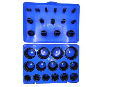 Набор черных уплотнительных колец NBR для системы автокондиционера: тип B, 30 размеров, 382 шт