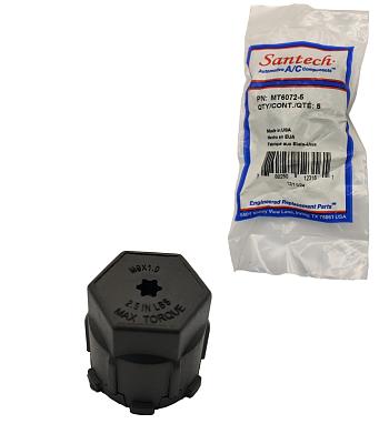 Колпачок L для заправочного порта низкого давления фреона HFO-1234yf, резьба M9x1.0