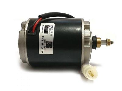 Мотор вентилятора автобусный 76x110мм, 24V, вал с плоской гранью