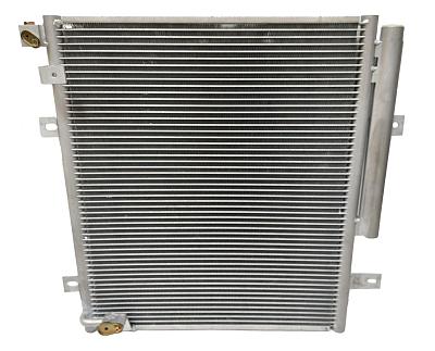 Радиатор (конденсатор) кондиционера 14591539 для Volvo EC160C, EC180C, EC200B, EC210B Prime, EC210C, EC220D; фотография №1