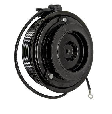 Муфта с японским подшипником NSK для компрессора кондиционера Kia Sorento 1 поколения и рестайлинг с двигателем 2.5 литра (2002-2011)