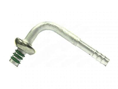 Фитинг 8мм, G6, 90 градусов, быстросъемный, алюминиевый