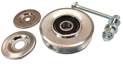 Ролик натяжителя ремня 95мм для экскаваторов и погрузчиков Hitachi