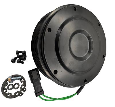 Муфта компрессора кондиционера Denso 10PA17C для спецтехники John Deere 24V; фотография №1