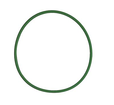 Прокладка корпуса компрессора кондиционера Calsonic Kansei CR08b, Sanden SD 7B10; 89.00x3.00мм