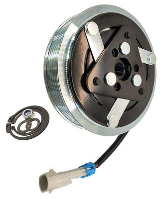 Муфта компрессора кондиционера Sanden 3163-8131010-30 для УАЗ Патриот Patriot 1 и 2 рестайлинг