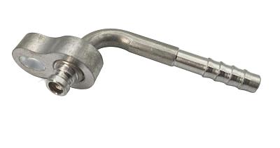 Фитинг с площадкой 90° для подключения к ТРВ O-Ring и шлангу G6 8мм