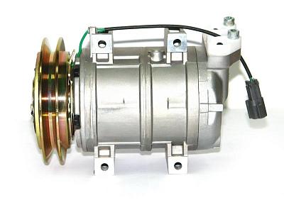 Компрессор кондиционера экскаватора Hitachi