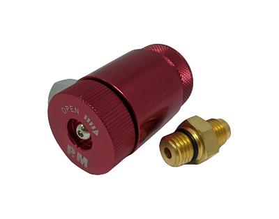 Заправочник быстросъемный PM Тайвань (высокое давление Н) для фреона 1234yf