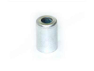 Обжимная гильза 8мм, G6 для тонкостенных шлангов, алюминиевая; фотография №2