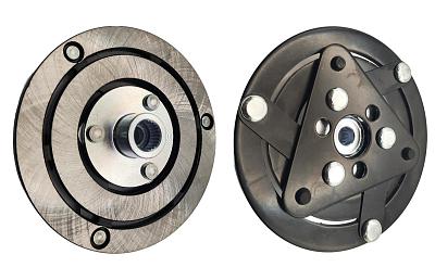 Прижимная пластина шлицевая для компрессора кондиционера Sanden 24 шлица