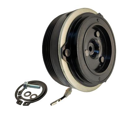 Муфта компрессора кондиционера BMW X5 E53, E70; X6 E71 с двигателем N57, N52N, N62N 3.0, 4.8