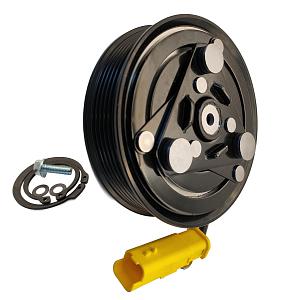 Муфта компрессора кондиционера Mahle 9833718880, 9833718980 для Citroen C4 3 поколения, Peugeot 308, 3008, 408, 508, 5008 (2020-2024)