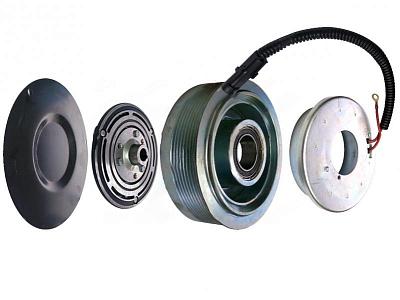 Муфта компрессора кондиционера в сборе для Sanden SD 7H15 24V