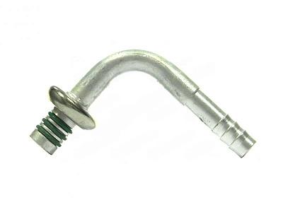 Фитинг 10мм, G8, 90 градусов, быстросъемный, алюминиевый