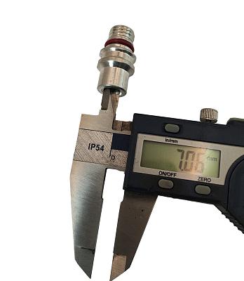 Заправочный штуцер H 1234yf с резьбой M12x1 для системы кондиционирования автомобиля; фотография №8