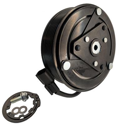 Муфта компрессора кондционера Nissan Serena C26 4 поколения с двигателем 2.0 (2010-2016); Renault Latitude 2.5 (2010-2013)