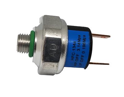 Датчик давления двухконтактный, 3/8-24 UNF Male; HP-31.4 kg/cm2 OFF, LP-1.96 kg/cm2 OFF