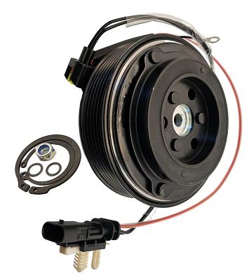 Муфта с японским подшипником NSK для компрессора кондиционера LR035760, LR05769 Jaguar XF, F-Pace; Land Rover Range Rover 4, Sport 2