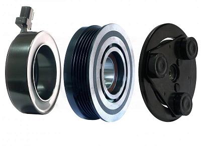 Муфта компрессора кондиционера Ford Focus 2, C-MAX, Kuga 2008-2012 (CBV); Volvo C30, S40, V50; фотография №3