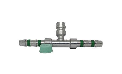 Ёрш-сростка 10мм, G8, заправочник R134А, аналог Manuli