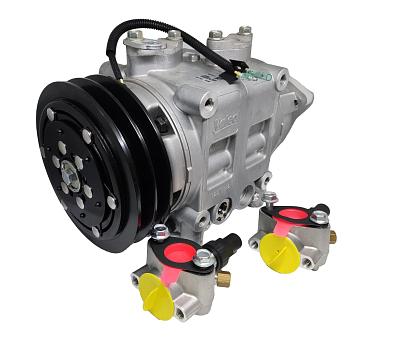 Компрессор кондиционера VALEO TM43 24v