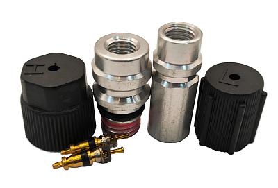 Набор заправочных штуцеров высокого и низкого давления 357820795J, 357820795H