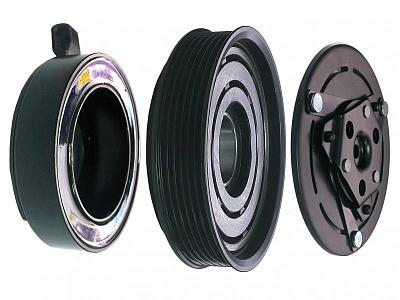 Муфта кондиционера Renault Megane II, Scenic II; Nissan Almera (2002-2006), Nissan Qashqai (2006-2010) 1.5L Дизель; фотография №3
