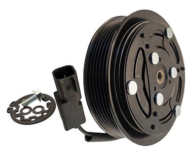 Муфта компрессора кондиционера 1846037, 1858531 Ford Fiesta 6 1.6 (2015-2019), EcoSport 1.5