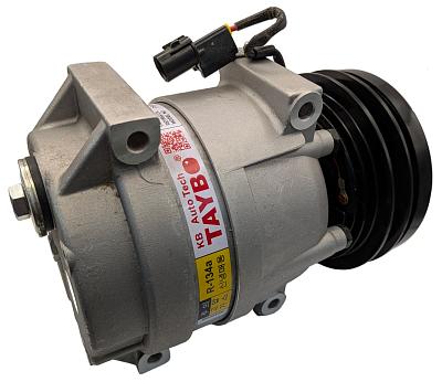 Компрессор кондиционера 161212, 11Q690040, 11Q690041, A5W00258A, 715618 для экскаватора Hyundai HL757TM-9; фотография №2