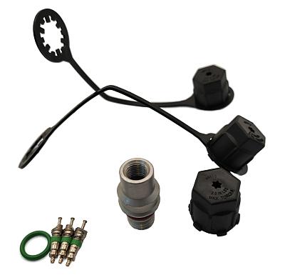 Ремонтный набор золотников и колпачков для американских авто Buick, Chevrolet, GMC с фреоном 1234yf (2014-)