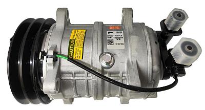 Компрессор кондиционера Valeo TM16 No Oil 24V, A2 для фреона R134A, R404A, R452A