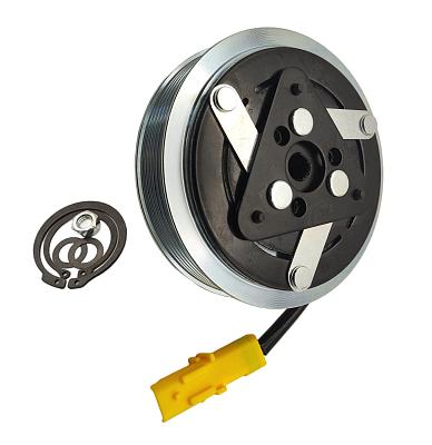 Муфта с японским подшипником NSK для компрессора кондиционера Citroen C4, Peugeot 207 / 307 II (1.4, 1.6, 2.0 16V, 1.4, 1.6 HDI)