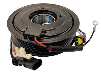 Муфта компрессора кондиционера с японским подшипником NSK Land Rover Range Rover L405, Sport 2 L494, Discovery Sport L550; Jaguar XE X670, F-Pace X761; фотография №2