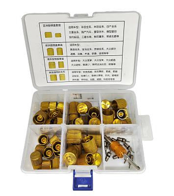 Набор золотников и стальных колпачков