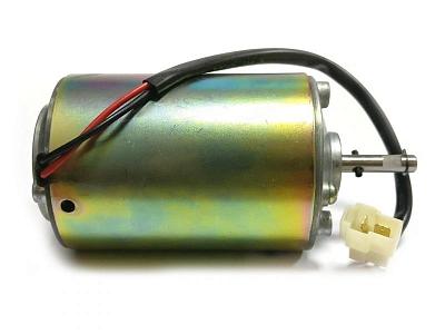Мотор вентилятора автобусный 77x126мм, 24V, плоский вал со шпонкой