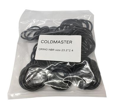 Комплект колец O-Ring NBR 23.2x2.4мм, 100 штук, черные