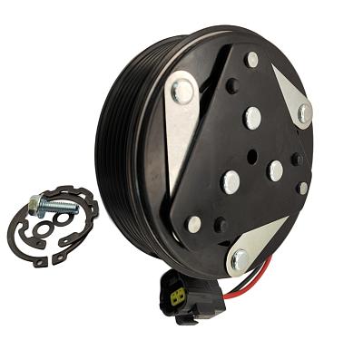 Муфта с японским подшипником NSK для компрессора кондиционера 8450077031 Лада Гранта Спорт, Калина 2, X-Ray 1.8, Datsun Mi-DO (2015-)