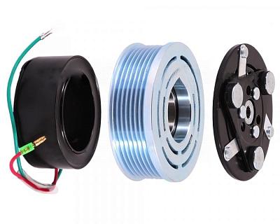 Муфта компрессора кондиционера Honda CR-V 3 с двигателем 2.0 (2006-2012); фотография №2