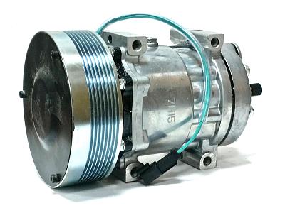 Компрессор кондиционера John Deere, Case, NewHolland, Caterpillar 24V