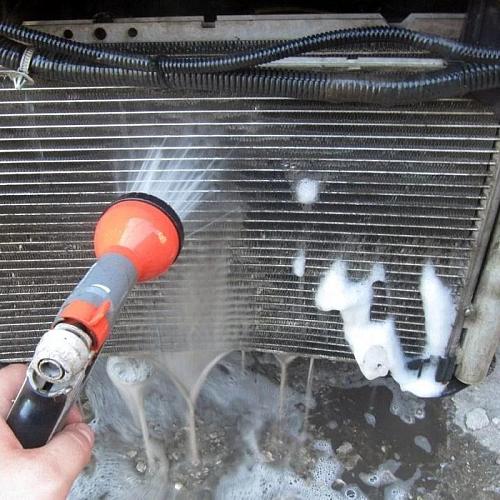 Очистка и ремонт радиатора автокондиционера