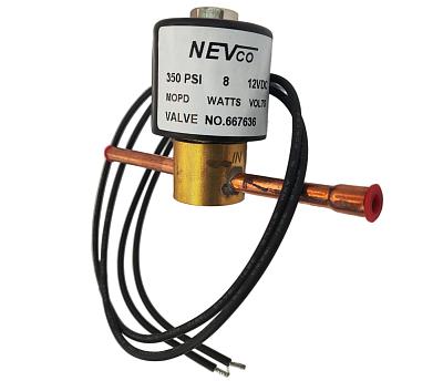 Управляющий соленоидный клапан с катушкой 12V 66-7636 для Thermo King; фотография №3