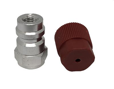 Заправочный штуцер H, с внутренней резьбой 3/8-24 UNF, вариант 2