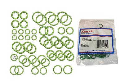 Набор уплотнительных колец HNBR для системы кондиционирования автомобилей Nissan, Infiniti; 71 штука