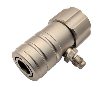 Заправочник быстросъемный низкого давления L Hongsen для хладагента R744 CO2; фотография №2