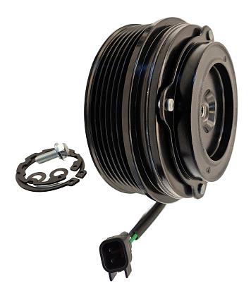 Муфта кондиционера Ford Focus 3 рестайлинг, C-Max III, Mondeo ECOnetic 5, Tourneo с дизельными двигателями 1.5L, 1.6L (2014-2019); фотография №1